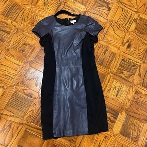 💖 3 for $20 ✅/ Vakko Black Leather Dress